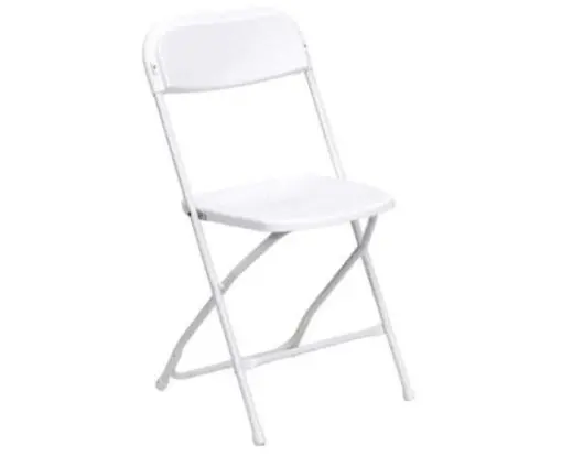 White Folding Chair